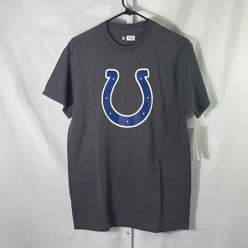 NWT Indianapolis Colts NFL Team Apparel T-shirt - Mens Size M - Grey